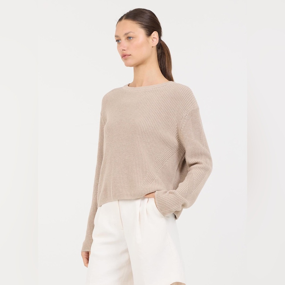 OGD One Grey Day Orson Crewneck Pullover in Latte Size S